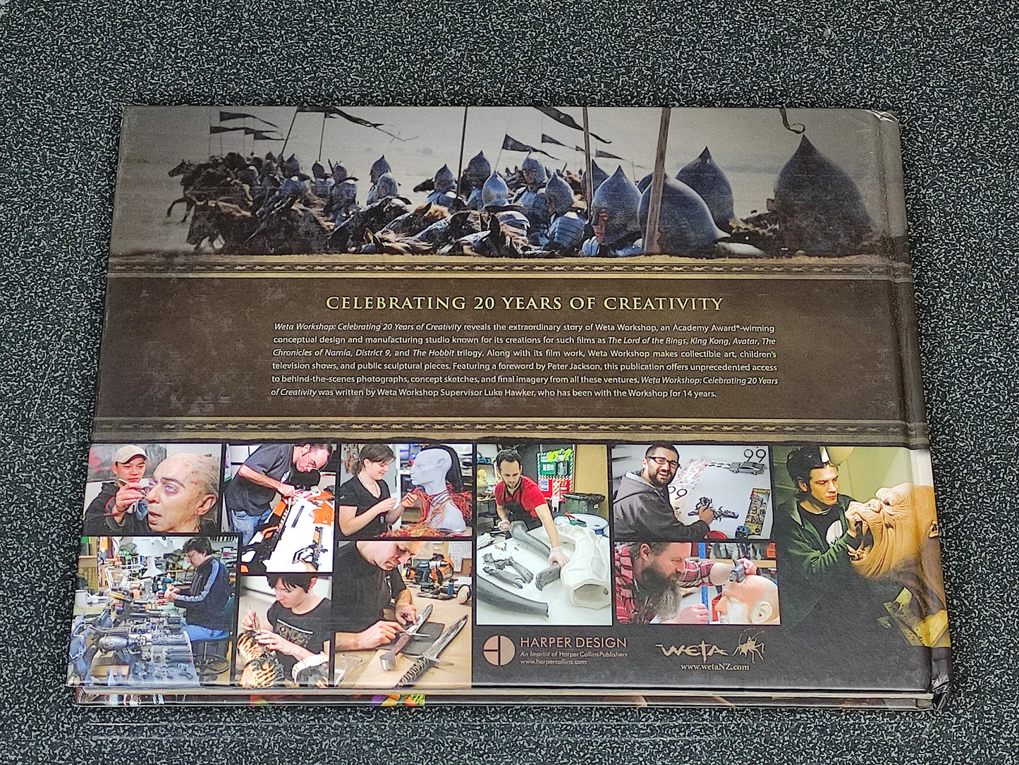 The Art of Film Magic: 20 Years of Weta