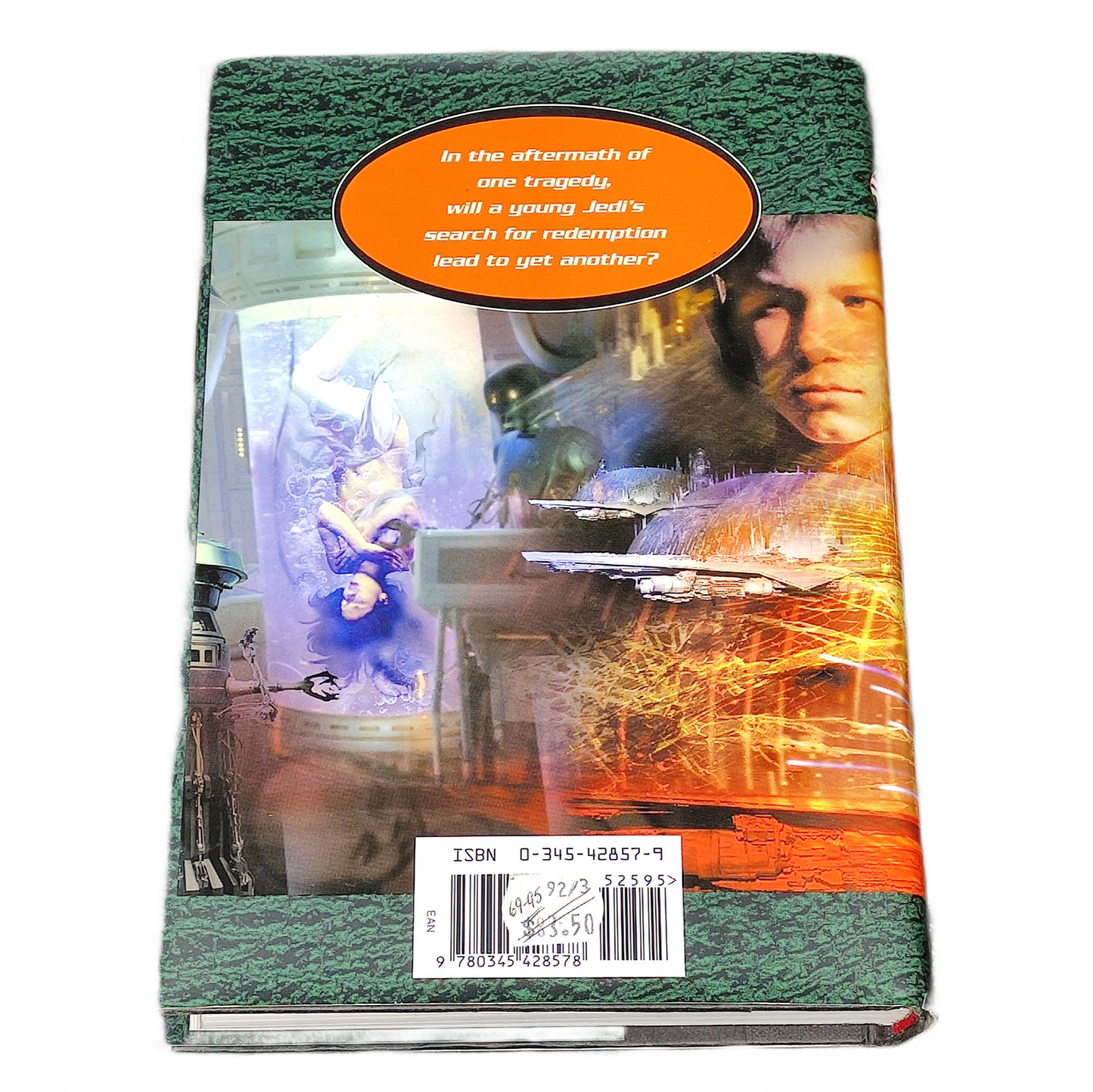 Book cover of 'Balance Point' from 'Star Wars: The New Jedi Order' series by Kathy Tyers.