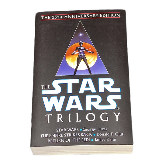 Star Wars Trilogy book set with 25th anniversary edition cover on a white background