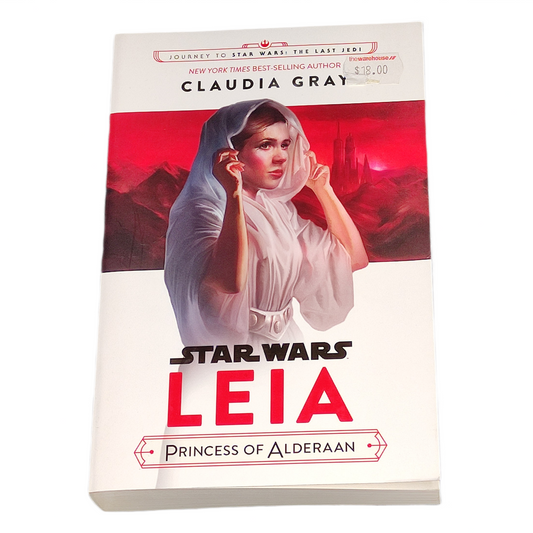 Book cover of 'Star Wars: Leia, Princess of Alderaan' by Claudia Gray on a white background