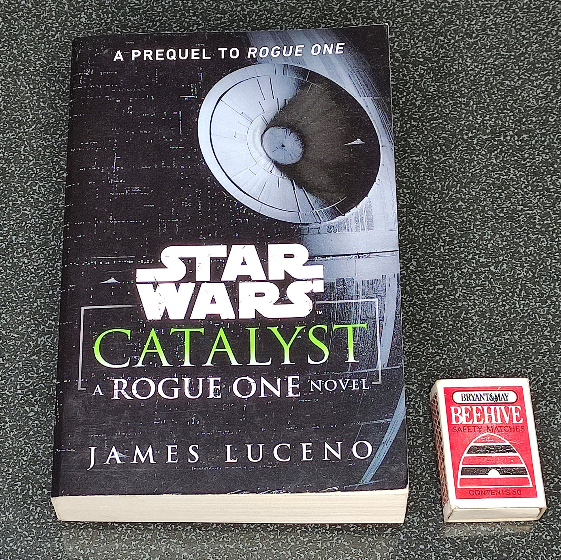 Book titled 'Star Wars: Catalyst' by James Luceno