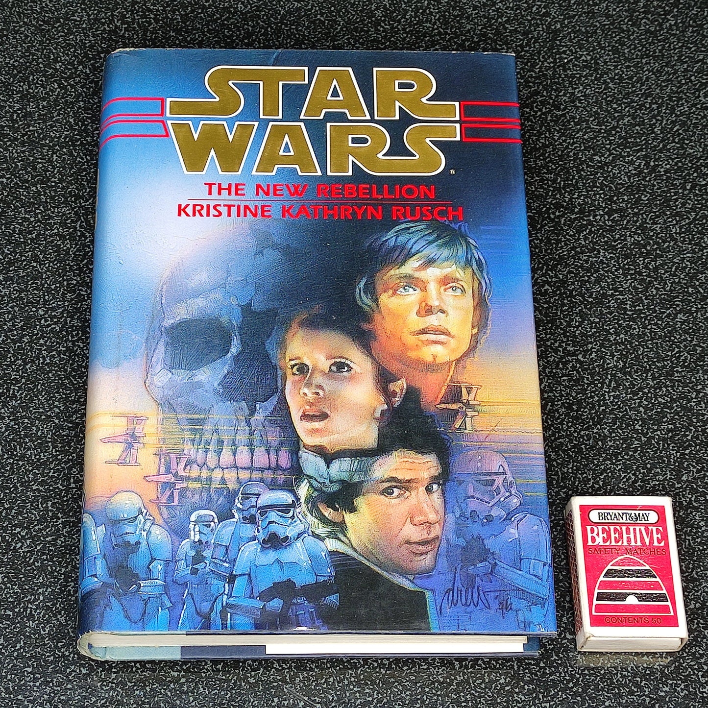 Book titled 'Star Wars: The New Rebellion' by Kristine Kathryn Busch