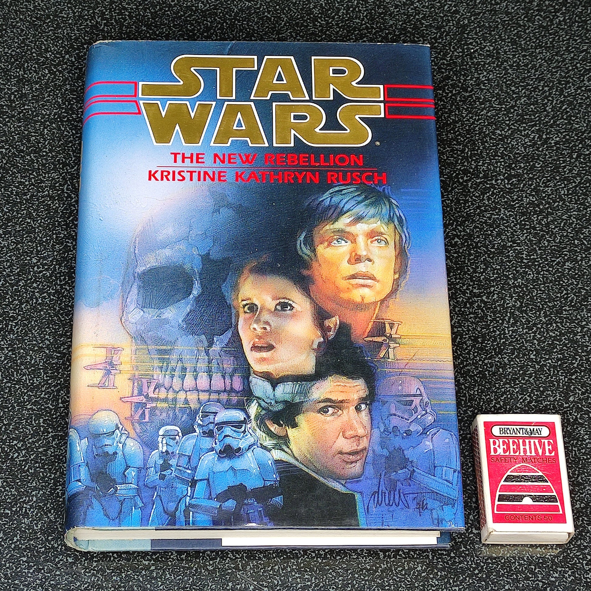 Book titled 'Star Wars: The New Rebellion' by Kristine Kathryn Busch