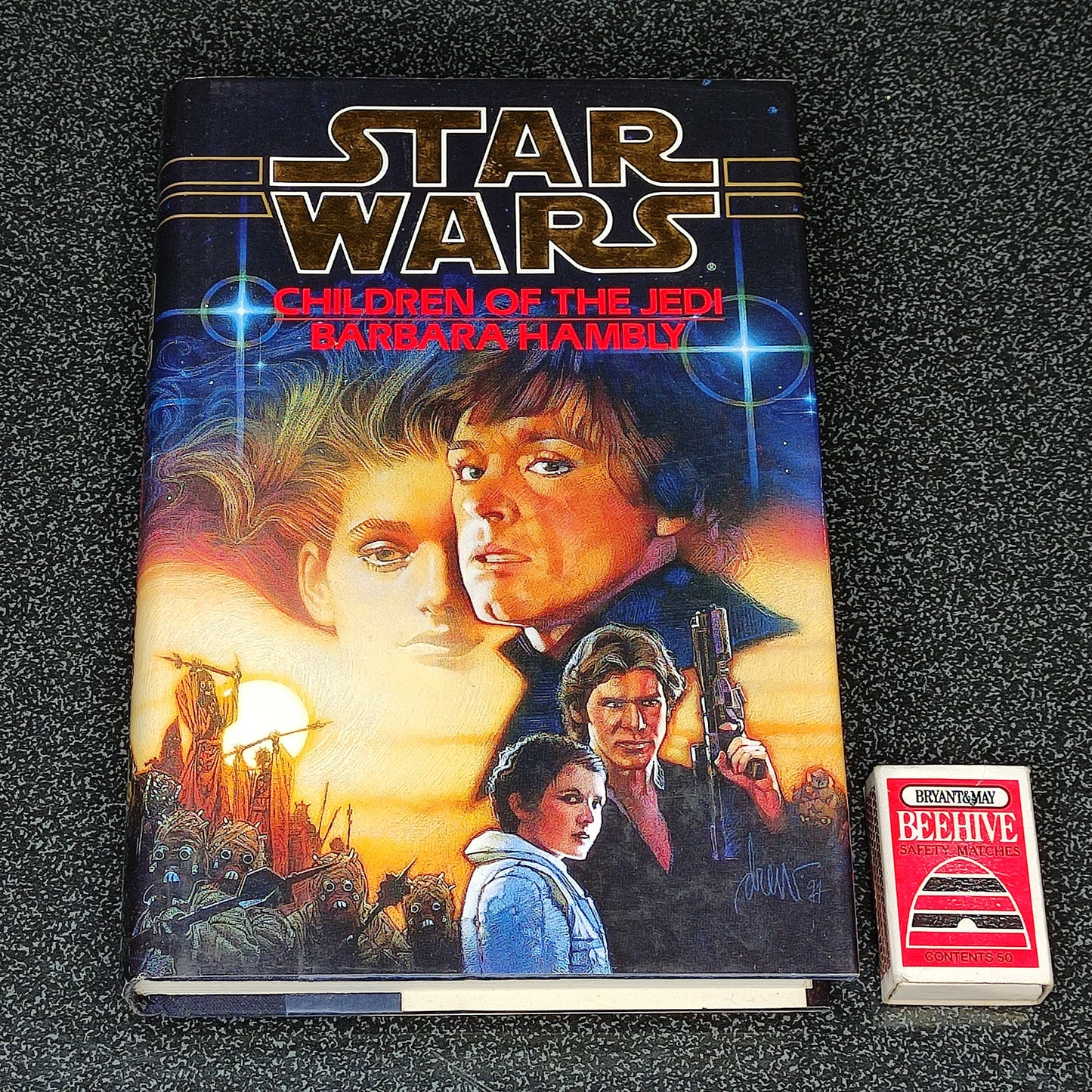 Book titled 'Star Wars: Children of the Jedi' by Barbara Hambly
