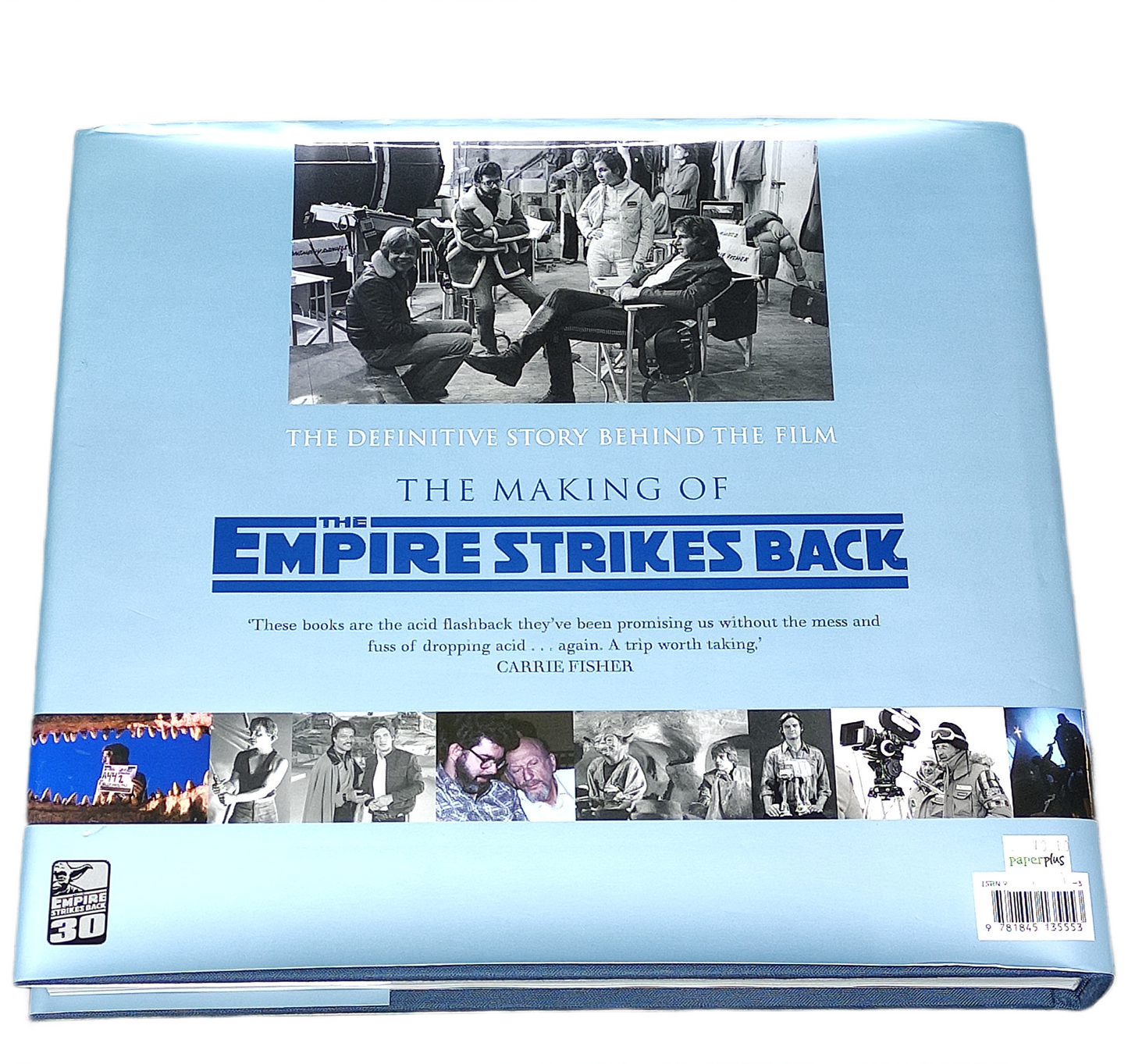 Book titled 'The Making of The Empire Strikes Back' with cover images and text.