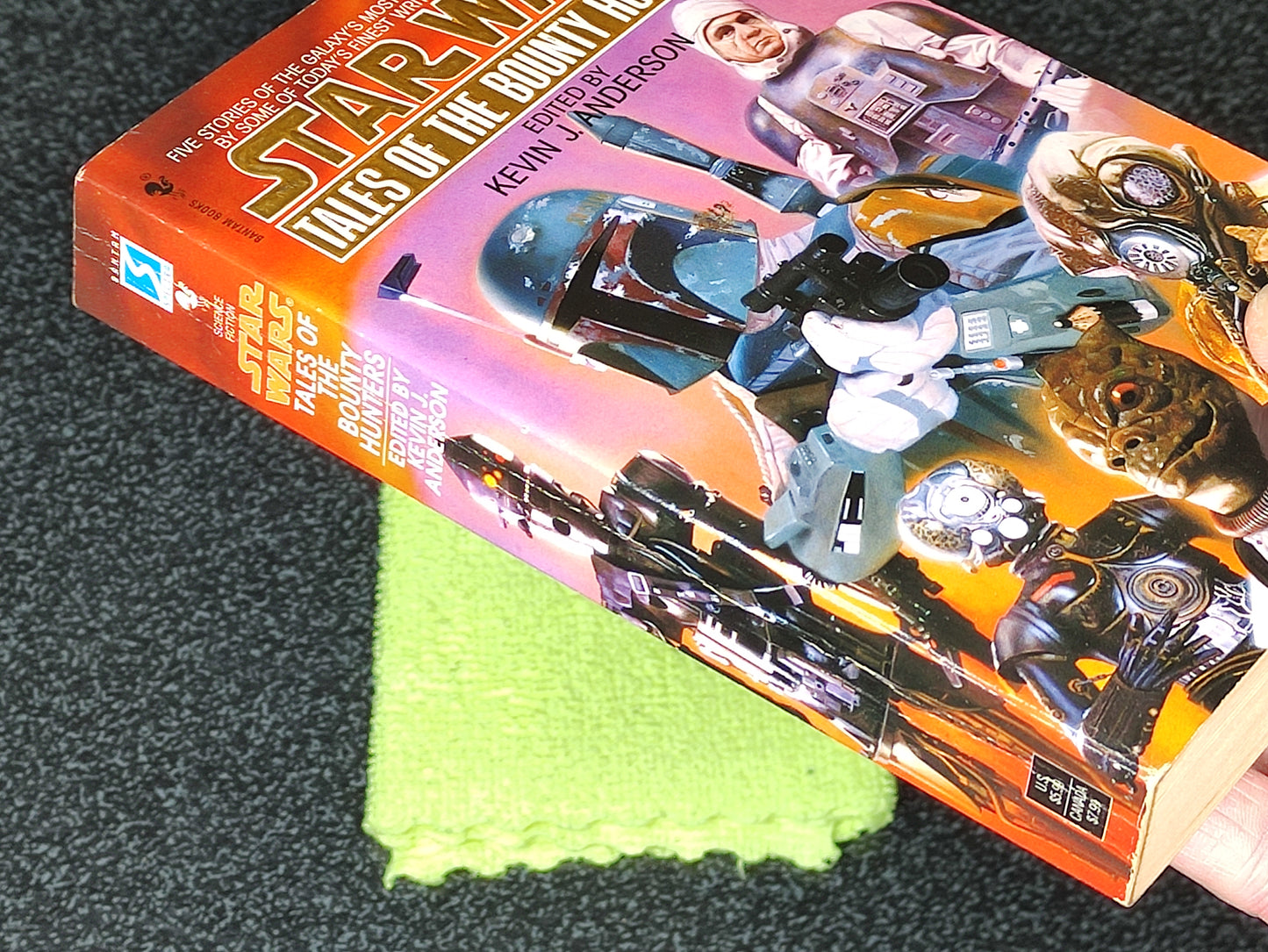 Book titled 'Star Wars: Tales of the Bounty Hunters'