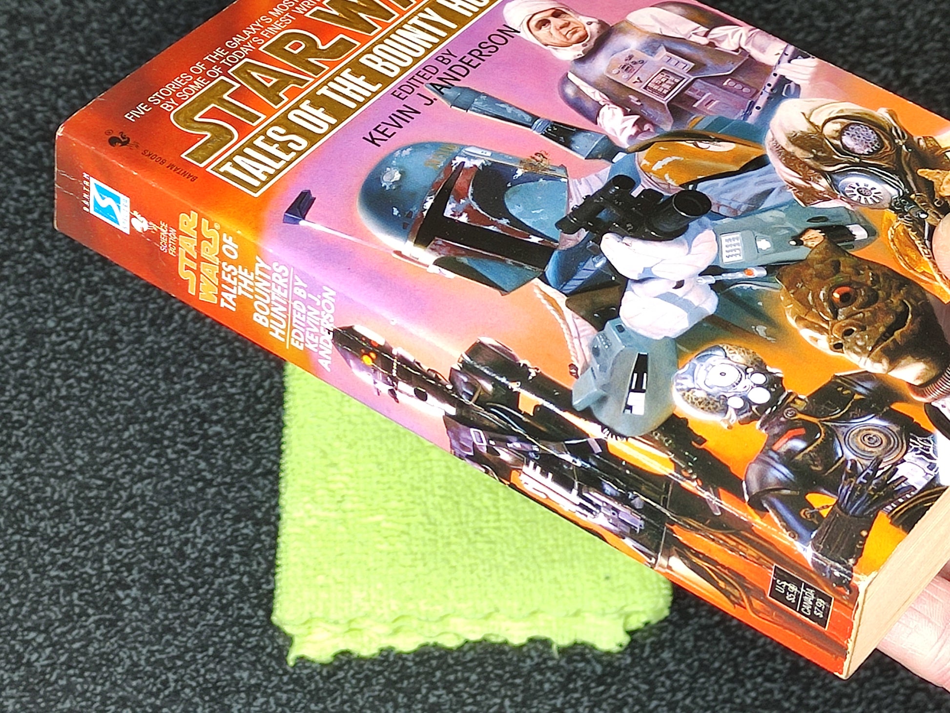 Book titled 'Star Wars: Tales of the Bounty Hunters'