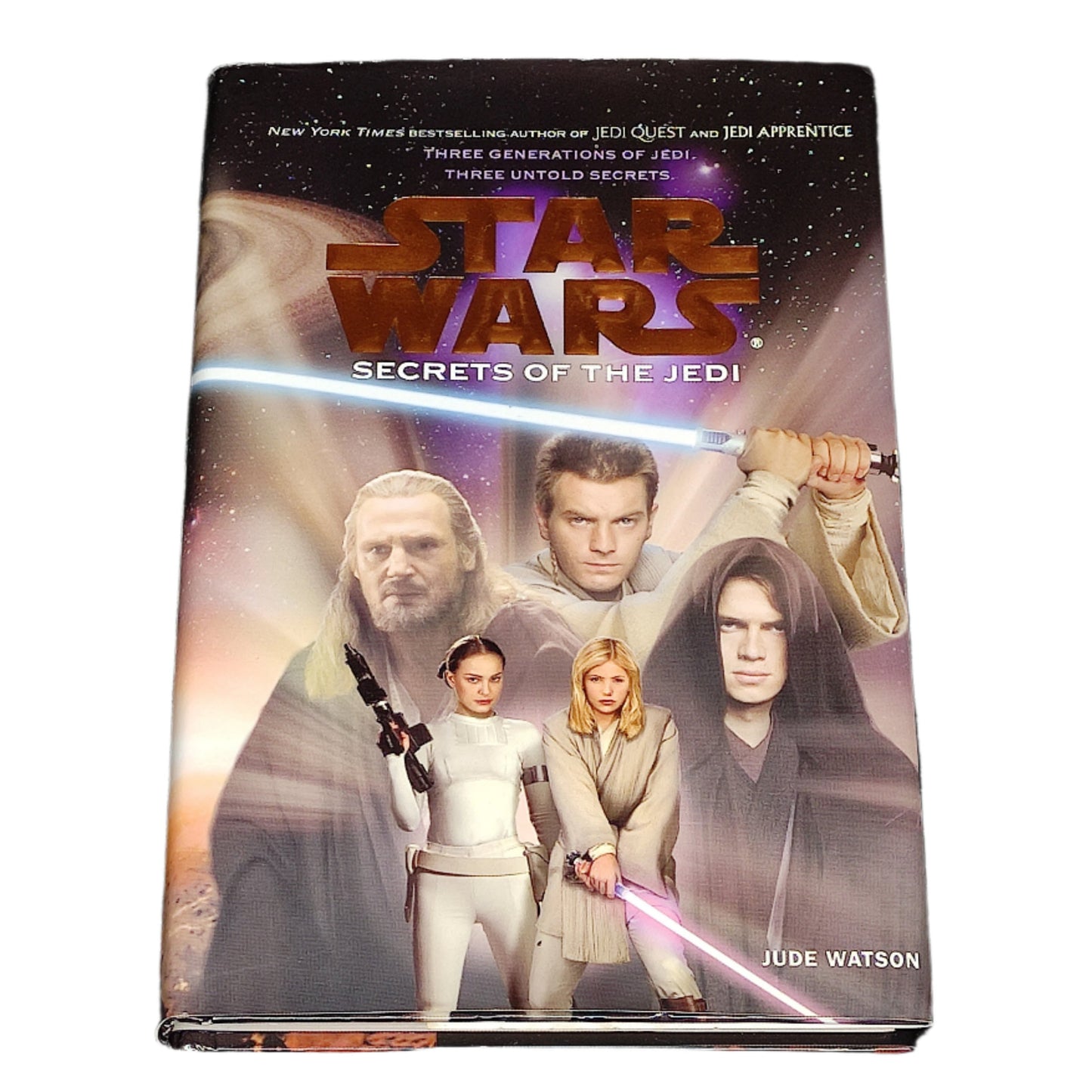 Book cover of 'Star Wars: Secrets of the Jedi' on a white background