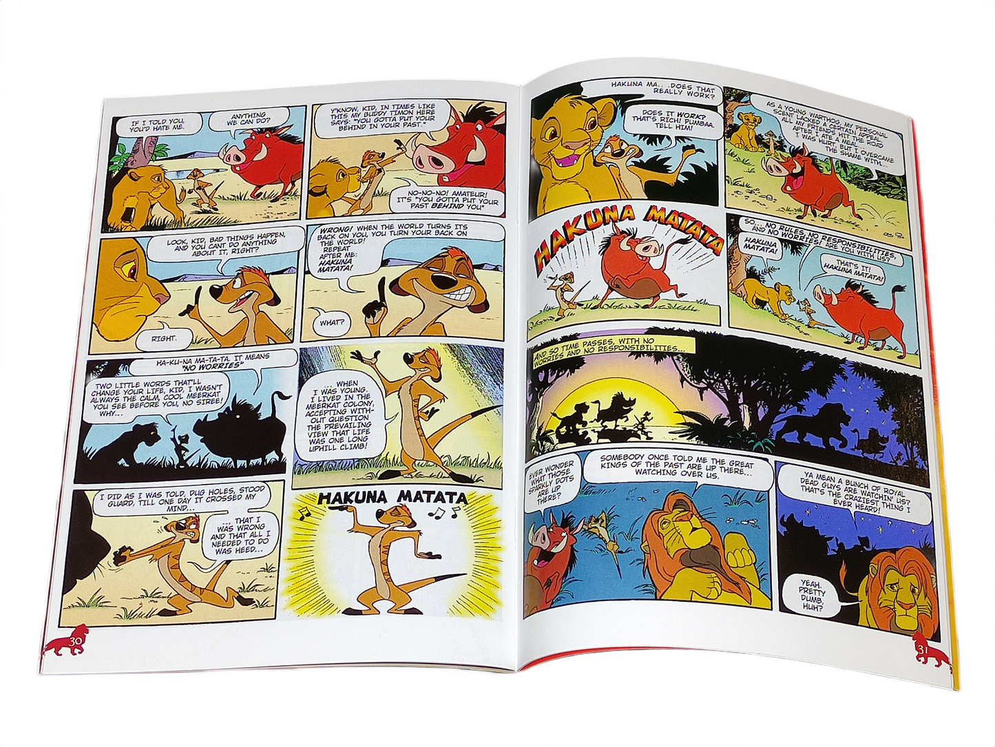 The Lion King Comic Book: The Whole Story