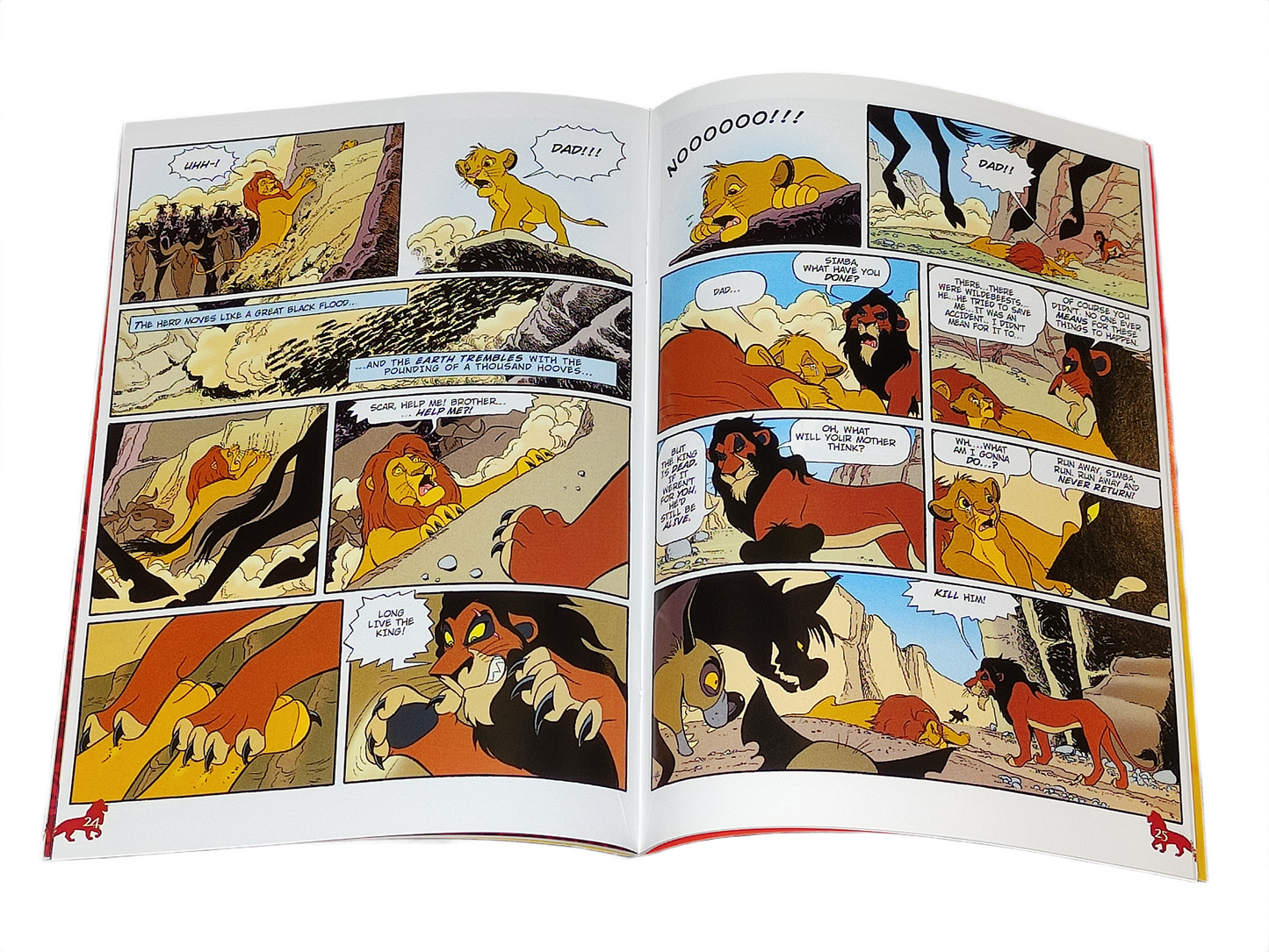 The Lion King Comic Book: The Whole Story
