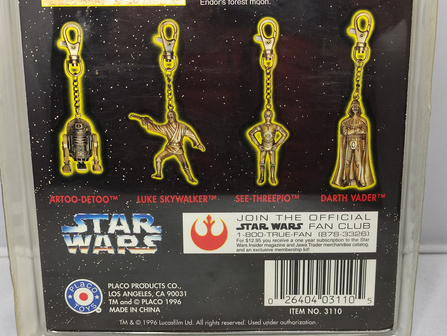 STAR WARS R2-D2 Arroo-Detoo Die-Cast Metal Key Chain