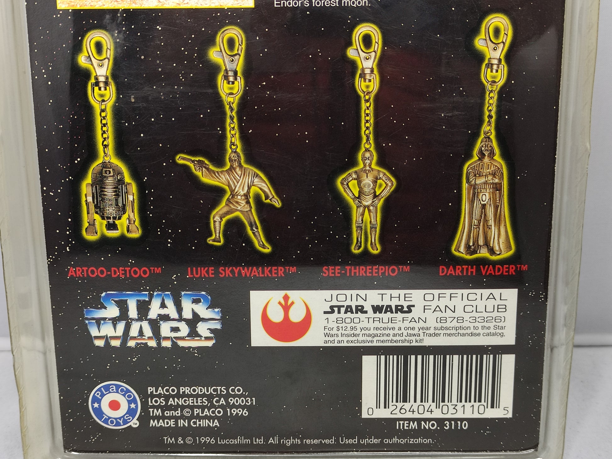 STAR WARS R2-D2 Arroo-Detoo Die-Cast Metal Key Chain