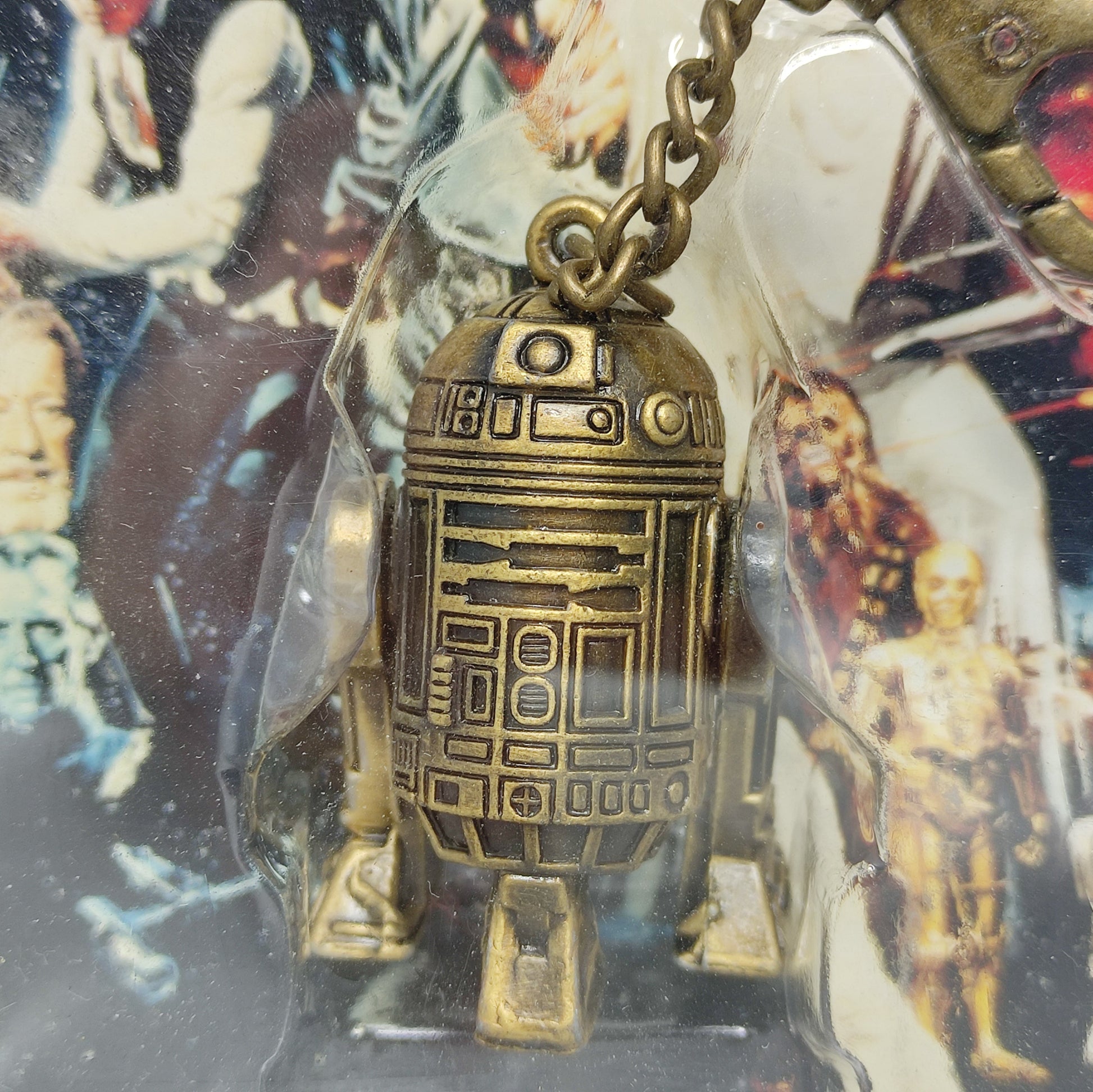 STAR WARS R2-D2 Arroo-Detoo Die-Cast Metal Key Chain