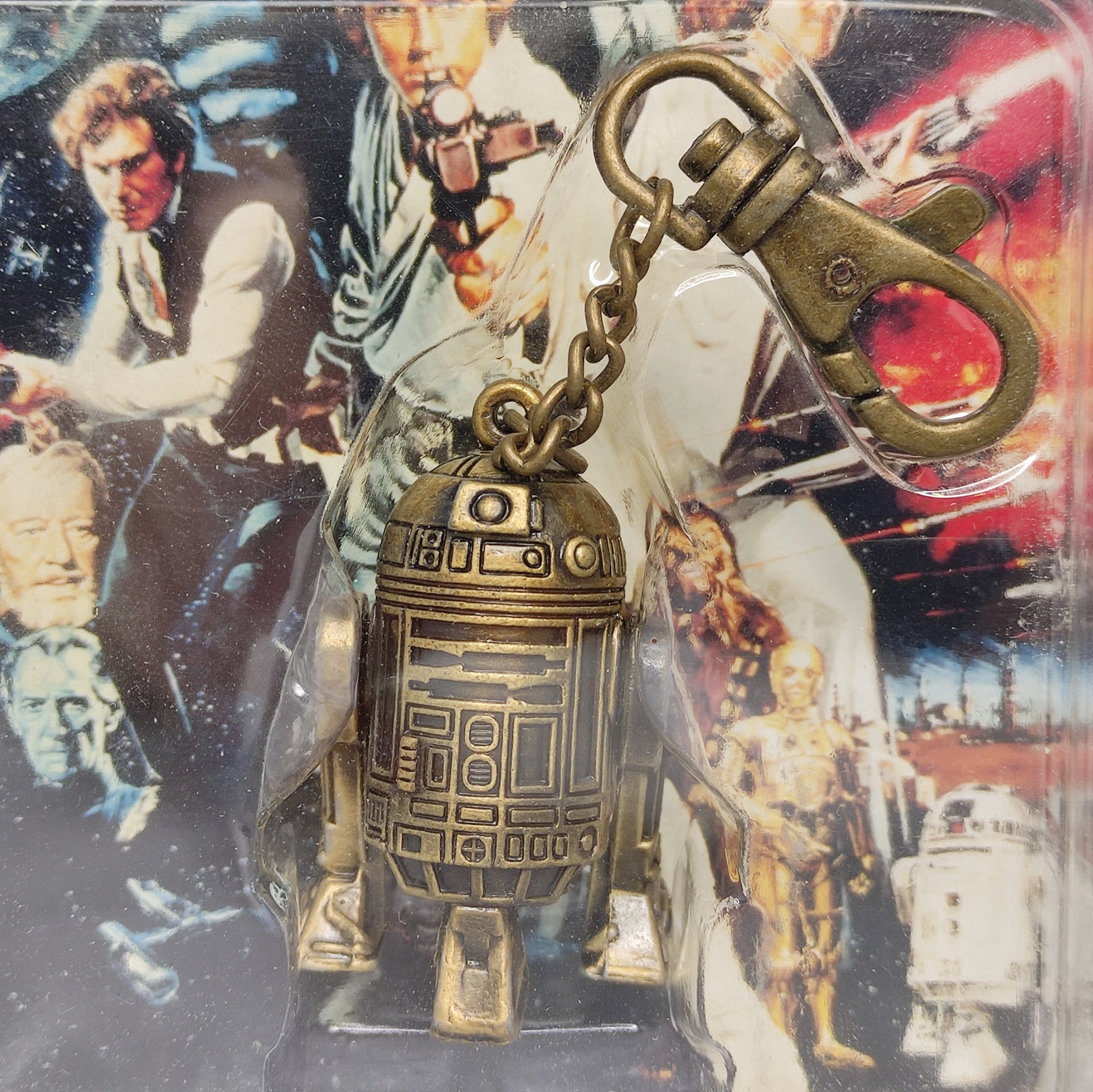 STAR WARS R2-D2 Arroo-Detoo Die-Cast Metal Key Chain