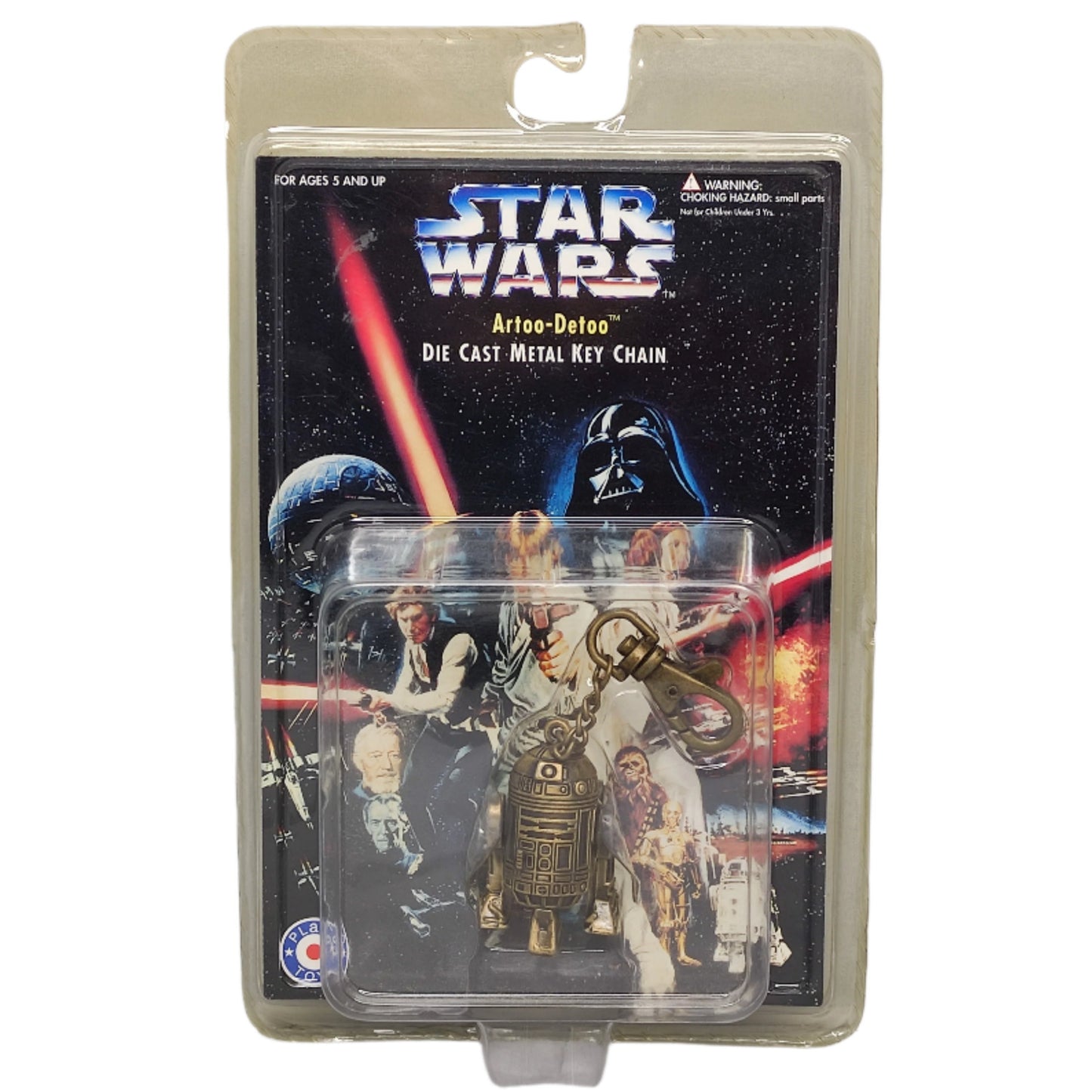 STAR WARS R2-D2 Arroo-Detoo Die-Cast Metal Key Chain