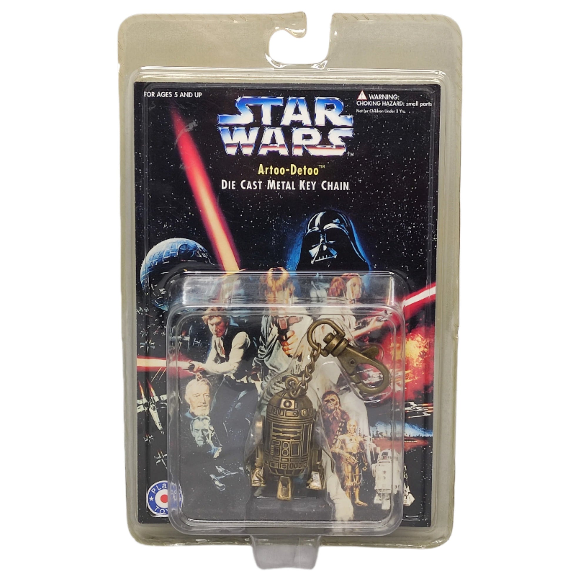 STAR WARS R2-D2 Arroo-Detoo Die-Cast Metal Key Chain