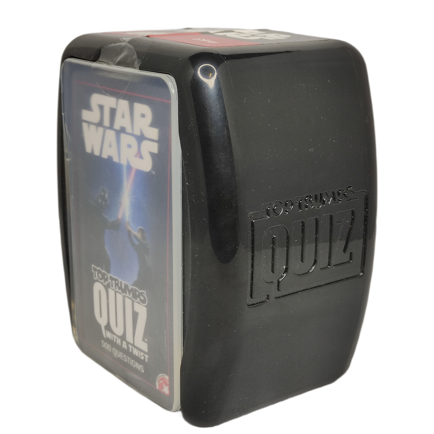 Star Wars Top Trumps Quiz game packaging on a white background