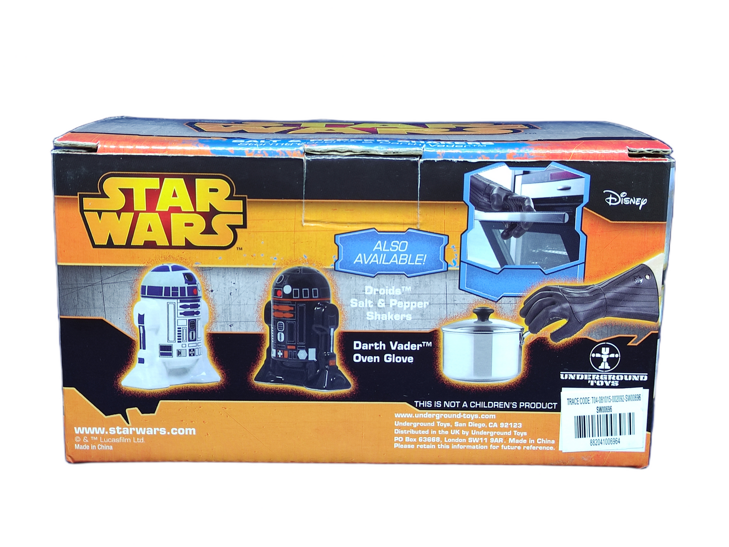 STAR WARS Trooper & Darth Vader: Salt & Pepper Shakers