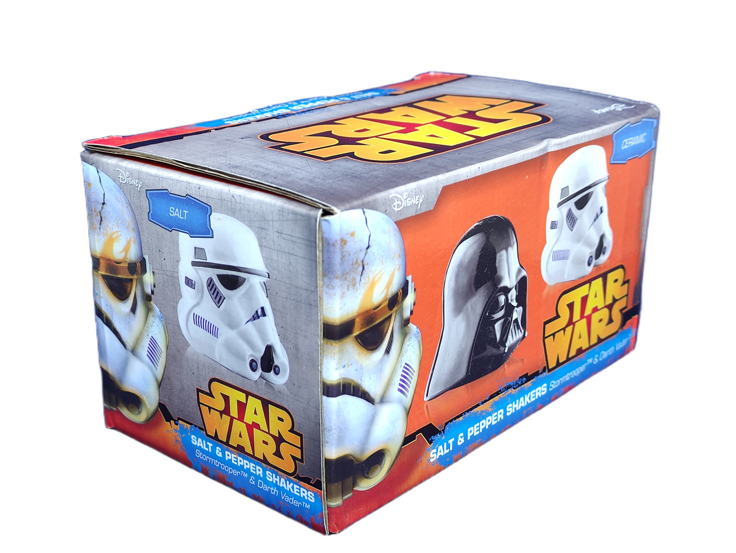 STAR WARS Trooper & Darth Vader: Salt & Pepper Shakers