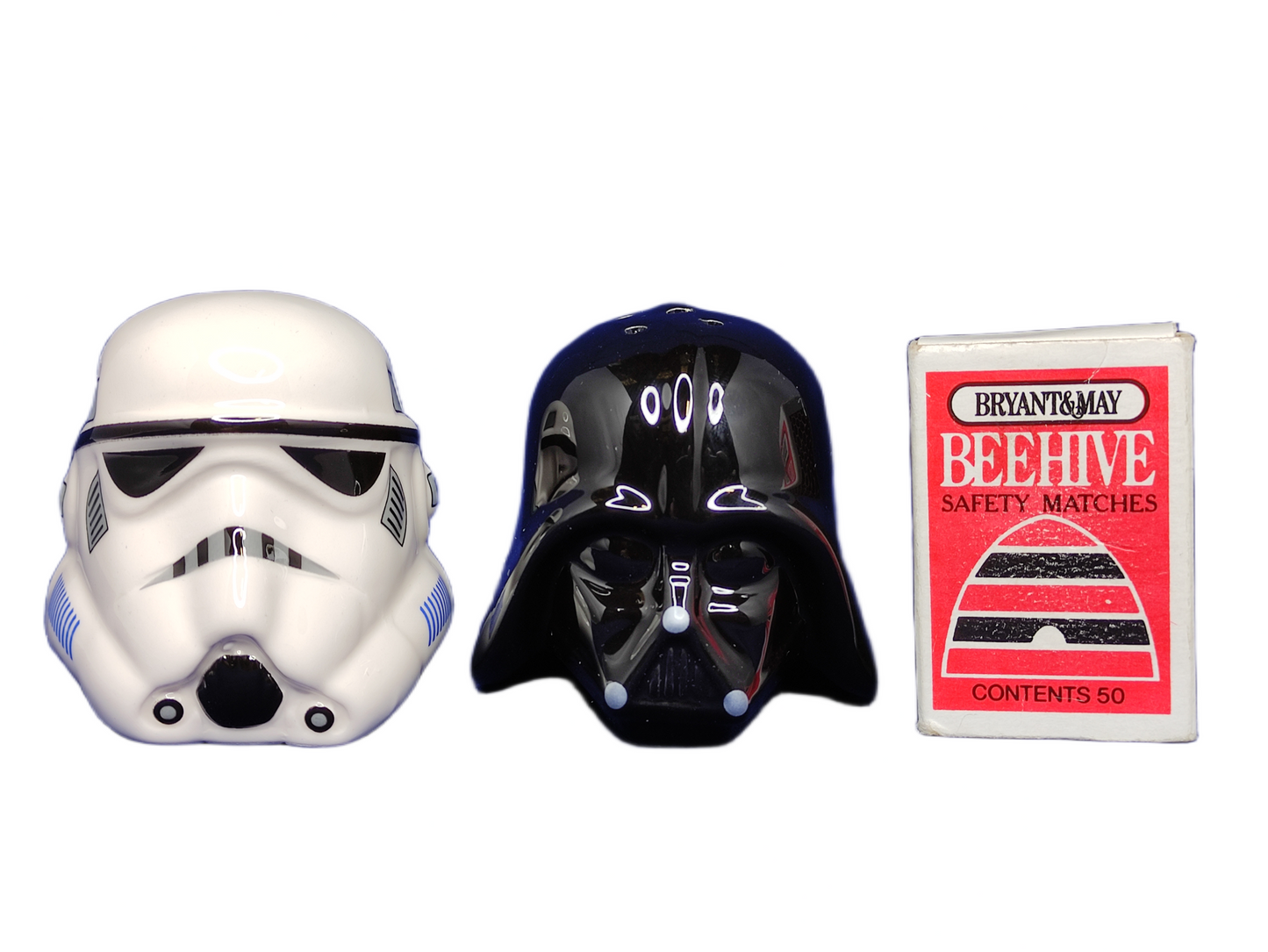 STAR WARS Trooper & Darth Vader: Salt & Pepper Shakers