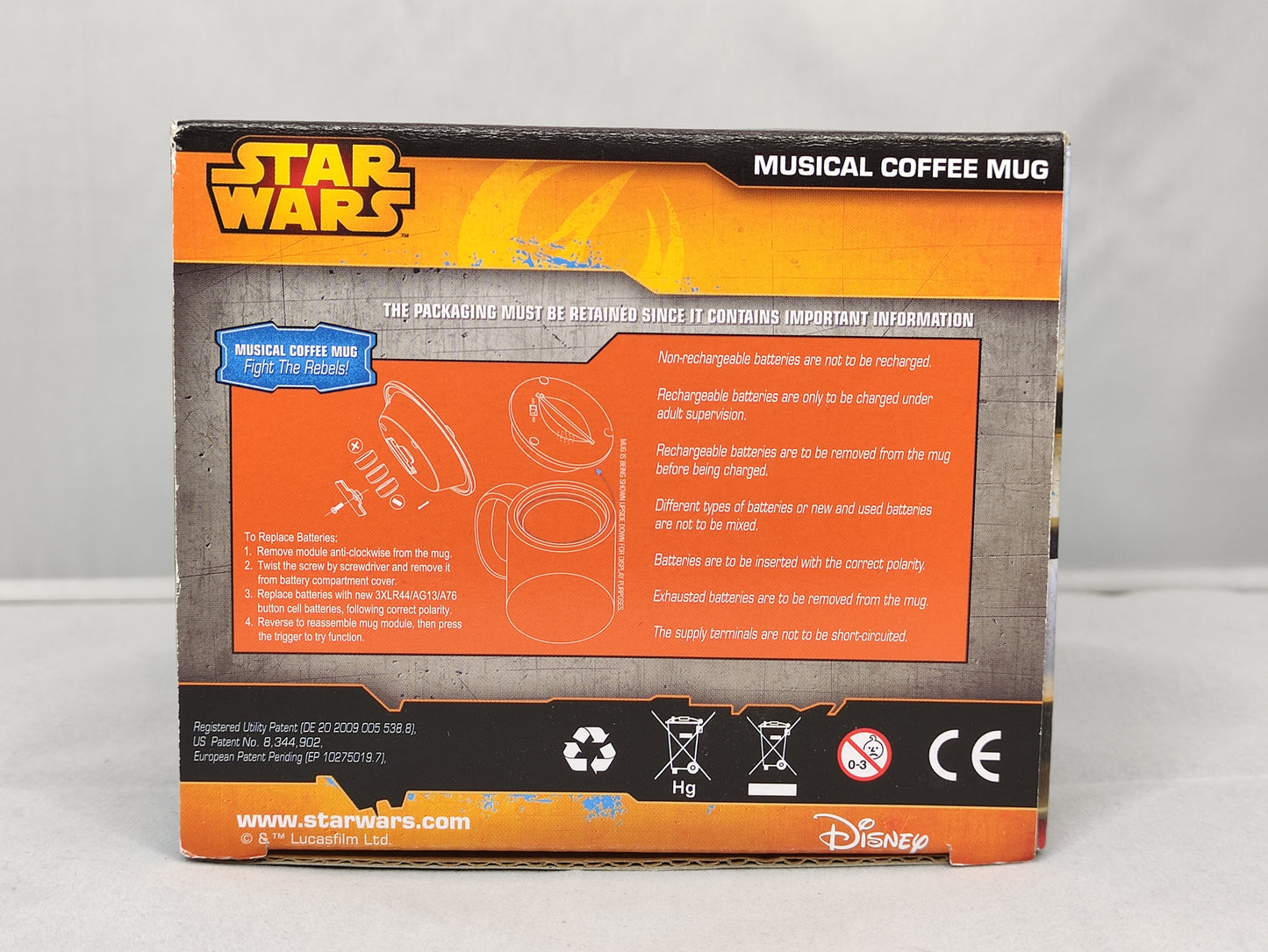 STAR WARS R2-D2 Musical Mug