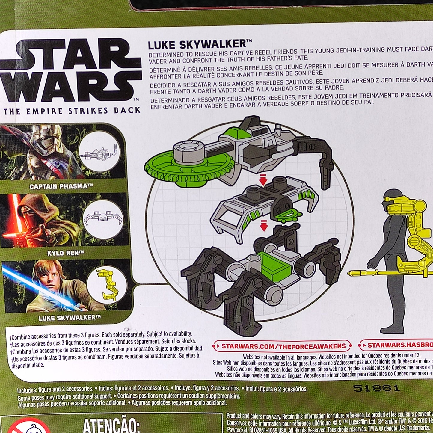 Star Wars: Luke Skywalker Bespin (Forest Mission) 3.75" Action Figure