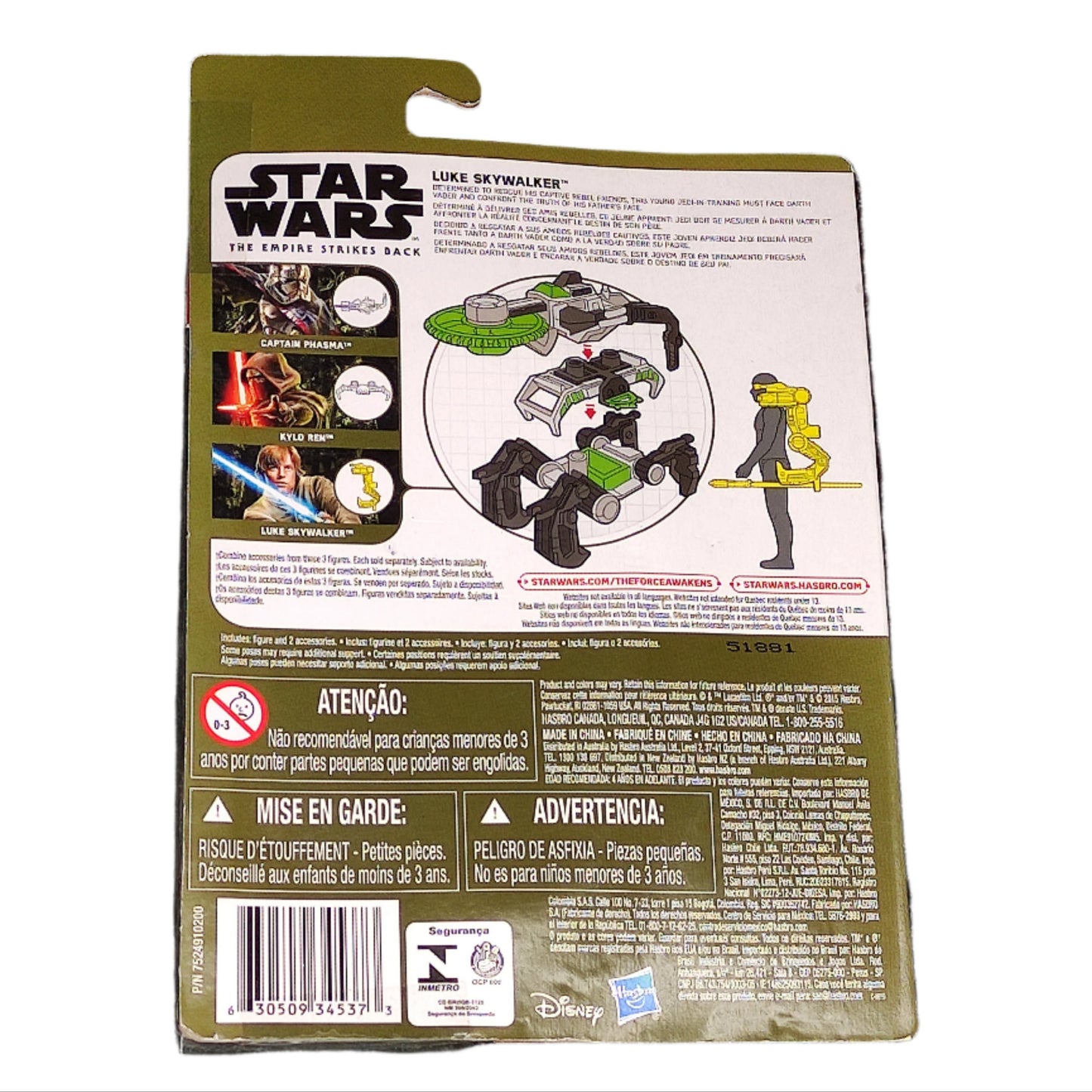 Star Wars: Luke Skywalker Bespin (Forest Mission) 3.75" Action Figure