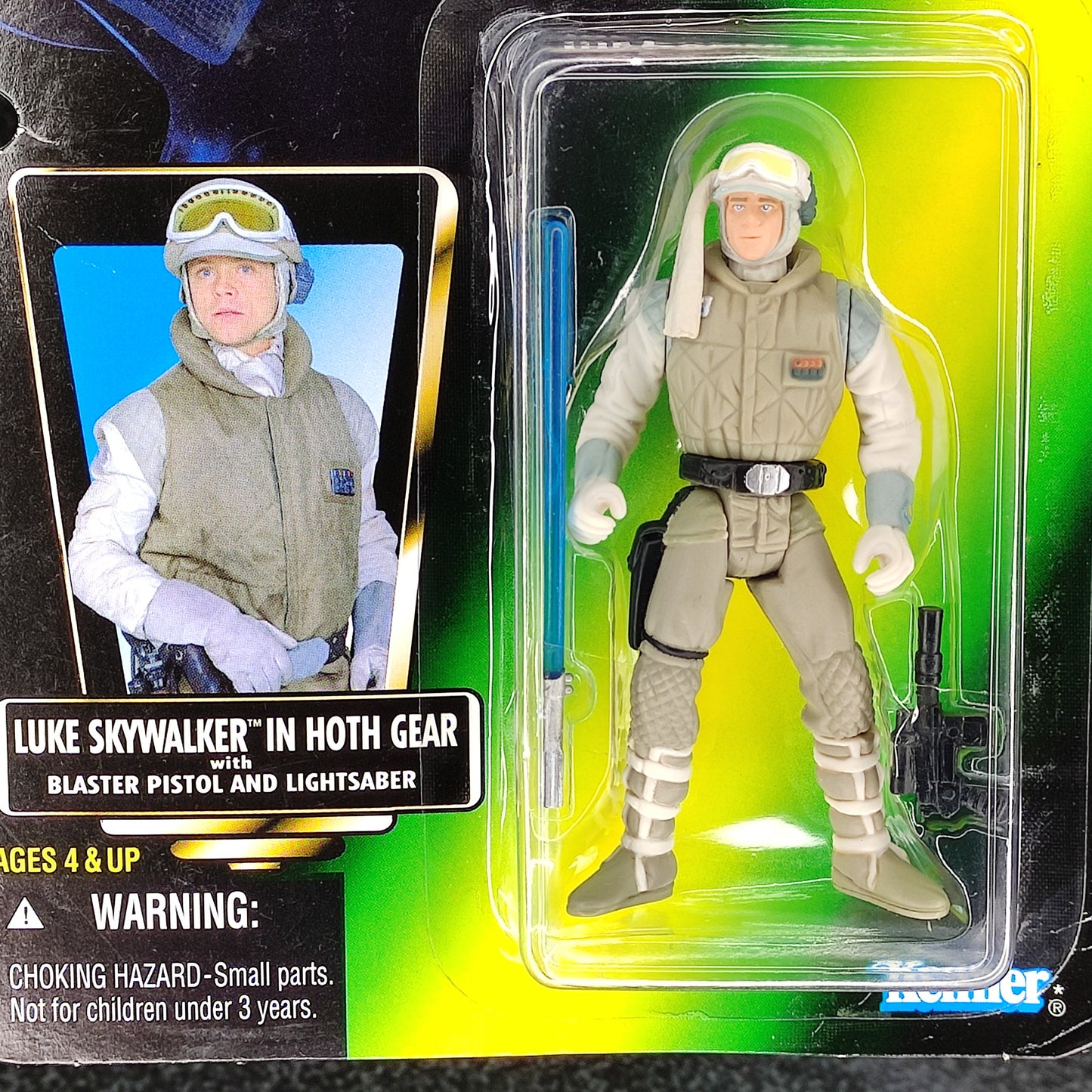 Star Wars: Luke Skywalker in Hoth Gear 3.75" Figure (1996 Kenner)