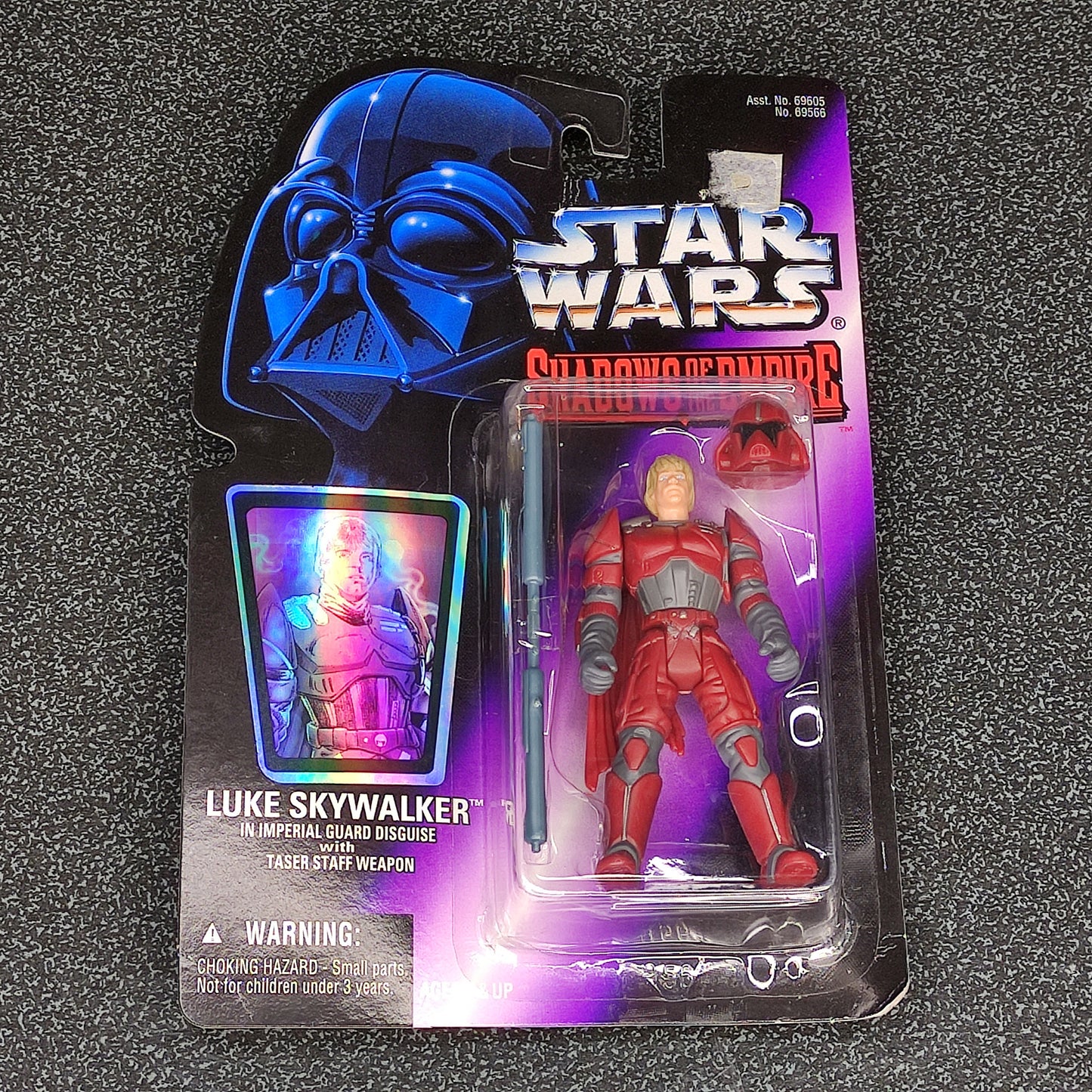 Star Wars: Luke Skywalker Imperial Guard Disguise 3.75" Figure (1996 Kenner)