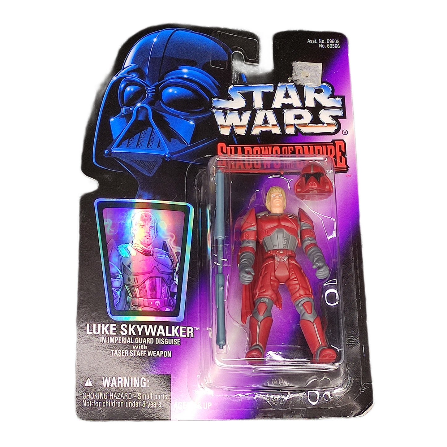 Star Wars: Luke Skywalker Imperial Guard Disguise 3.75" Figure (1996 Kenner)