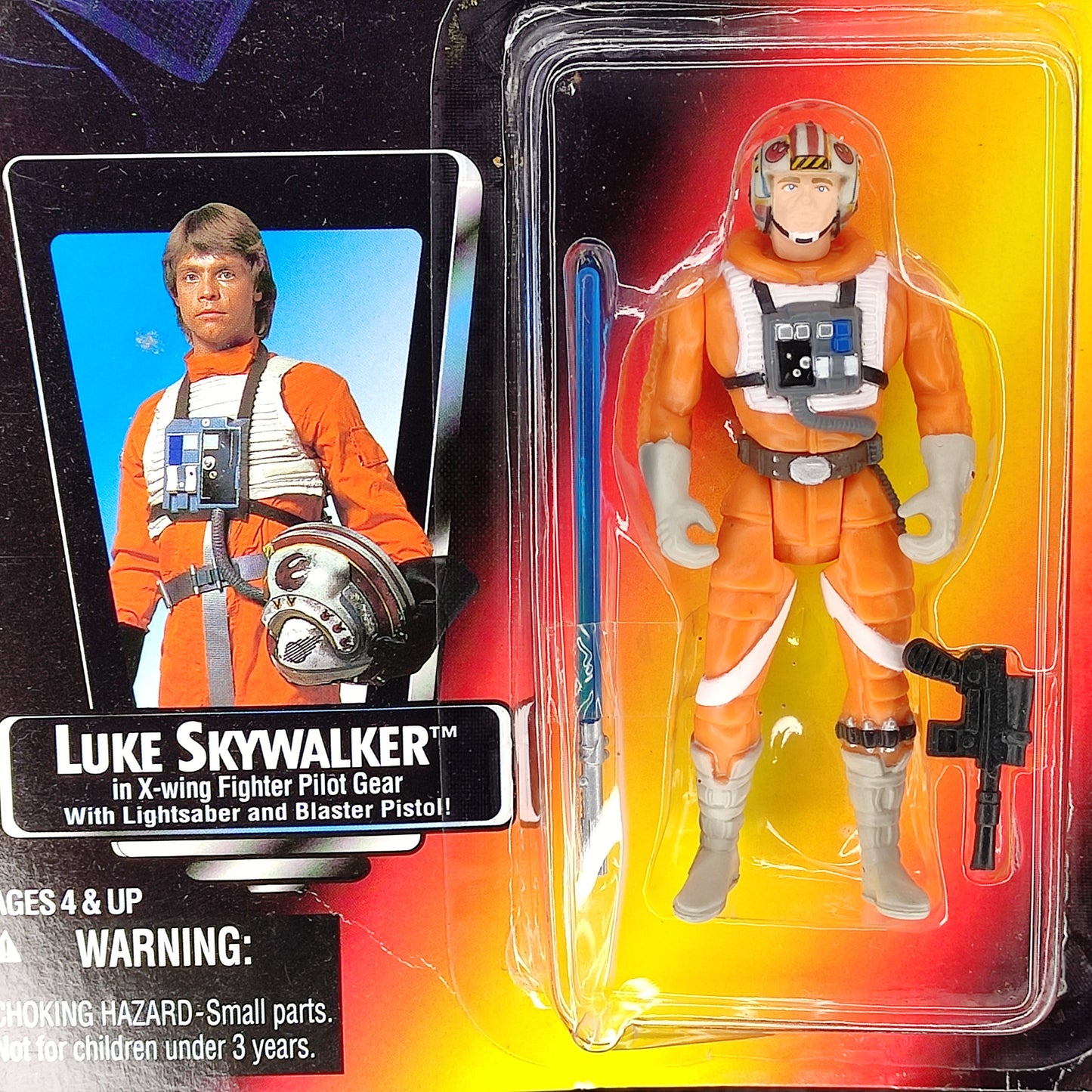 Star Wars: Luke Skywalker in X-wing Fighter Pilot Gear 3.75" Figure (1995 Kenner)