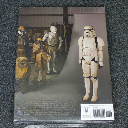 Back view of a Star Wars stormtrooper figure packaging with text and barcode.