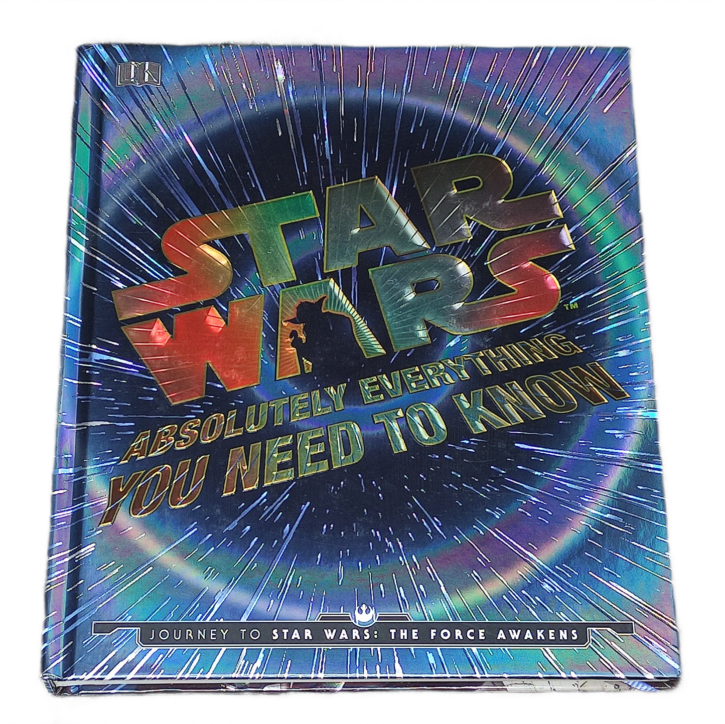 Star Wars book titled 'Absolutely Everything You Need to Know' on a white background