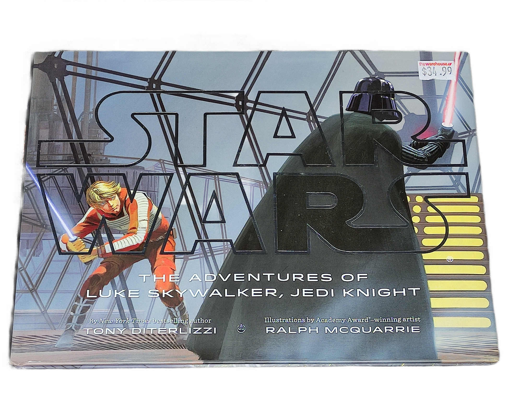 Book cover of 'Star Wars: The Adventures of Luke Skywalker, Jedi Knight' with character illustrations.