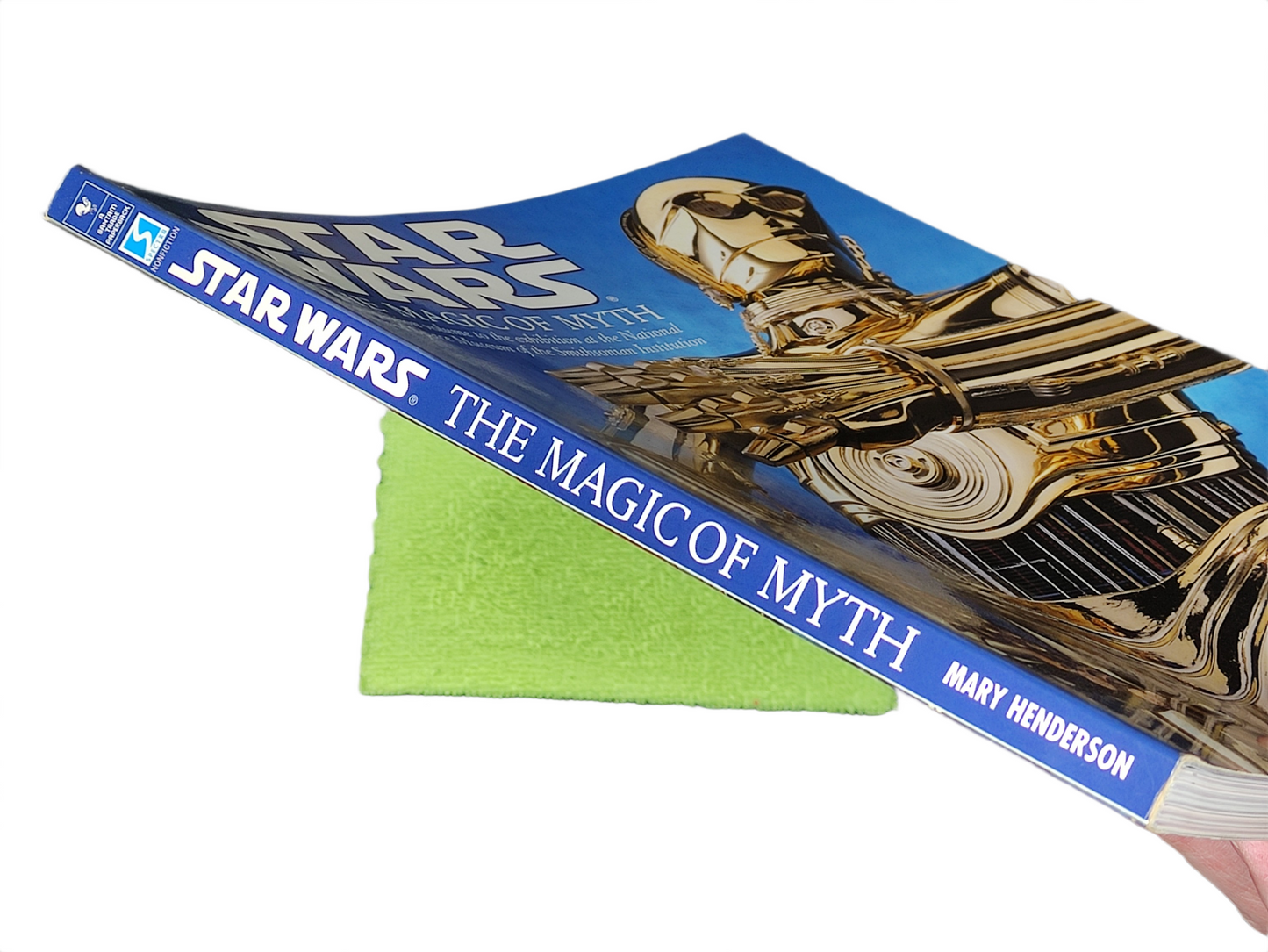 Book titled 'Star Wars: The Magic of Myth' by Mary Henderson on a white background