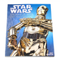 Book titled 'Star Wars: The Magic of Myth' with a gold robot on the cover against a blue background.