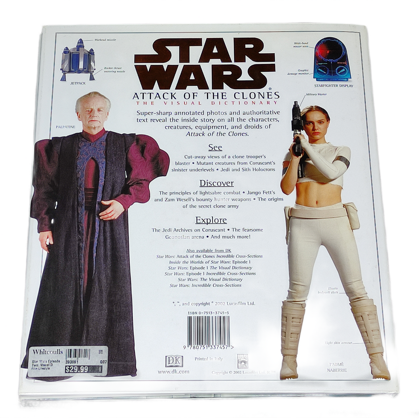 Star Wars action figure packaging with characters on a white background