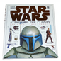 Book titled 'Star Wars: Attack of the Clones' with a character on the cover