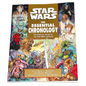 Book titled 'Star Wars: The Essential Chronology' with colorful illustrations on the cover.