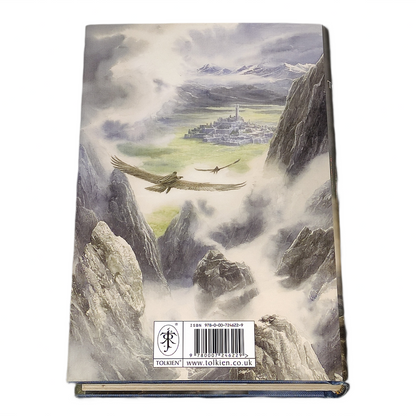 Book titled 'The Children of Hurin' by J.R.R. Tolkien on a white background