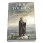 Book titled 'The Children of Hurin' by J.R.R. Tolkien on a white background