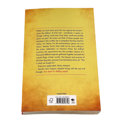 Book titled 'Star Wars: Bloodline' by Claudia Gray on a white background