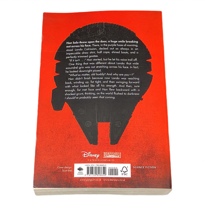 Book titled 'Star Wars: Last Shot' by Daniel José Older on a white surface