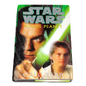 Book cover of 'Star Wars: Rogue Planet' by Greg Bear with a character holding a lightsaber.