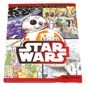 Star Wars themed book with BB-8 droid illustration on a white background