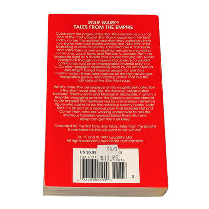 Book cover of 'Star Wars: Tales from the Empire' on a white surface