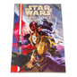 Star Wars Episode I: The Phantom Menace book cover on a textured surface