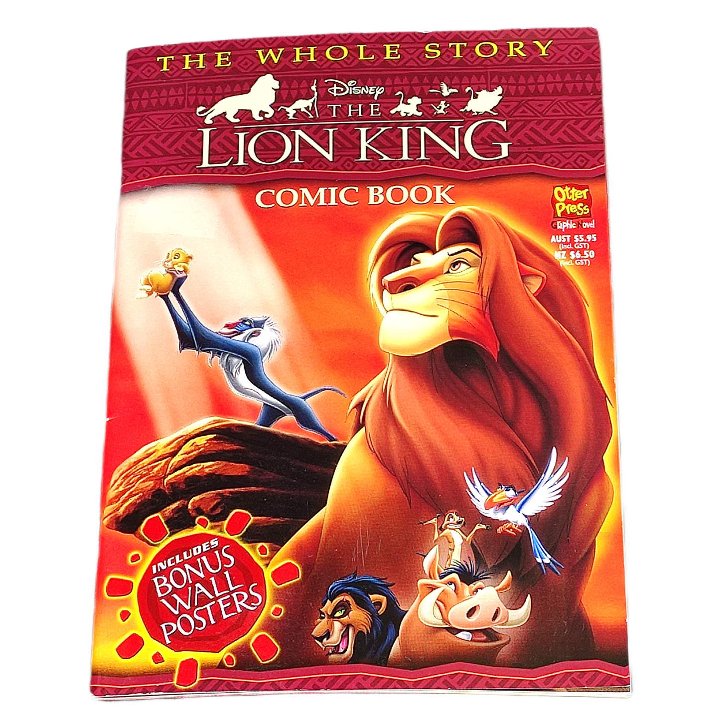 The Lion King Comic Book: The Whole Story