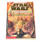 Book titled 'Star Wars Jedi Apprentice: The Captive Temple' on a dark textured background