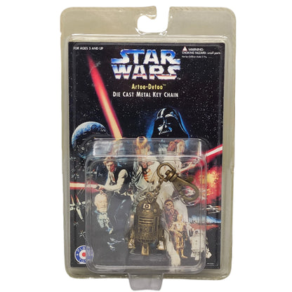 STAR WARS R2-D2 Arroo-Detoo Die-Cast Metal Key Chain
